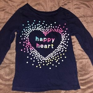 Girls 6X long sleeve tee